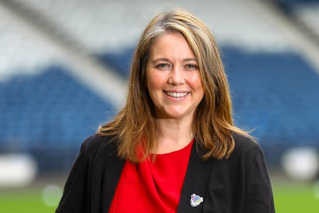 Aileen Campbell, CEO of Scottish Women's Football. Picture: Colin Poultney/SWF