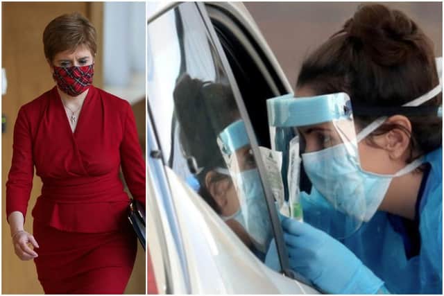 Coronavirus in Scotland.