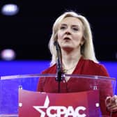 Liz Truss speaks at the Conservative Political Action Conference (CPAC) in National Harbor, Maryland (Picture: Anna Moneymaker/Getty Images)