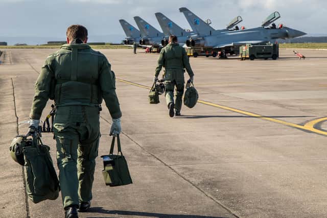 More than 100 new jobs are to be created at RAF Lossiemouth (Picture: Sgt Keates/MoD/PA)