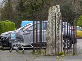 One of the world's oldest stone monuments which is as ancient as Stonehenge and the Pyramids sits - on a council estate in Edinburgh