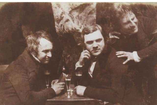 Inside a 19th Century Edinburgh tavern. Scotland's fondness of drinking has been curbed by authorities for more than 600 years but attempt to limit consumption have often created more harmful environments PIC: Creative Commons.