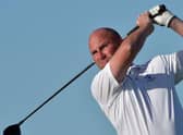 Kilmacolm's Matthew Clark pictured in action in the 2019 Men's Home Internationals at Lahinch. Picture: Courtesy of GUI