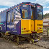 The Arcola Energy hydrogen train will be displayed at Bo'ness station. Picture: Arcola