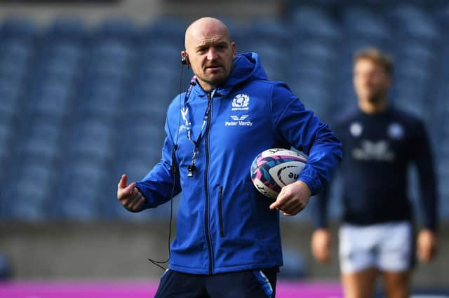 Scotland head coach Gregor Townsend. (Photo: Ross MacDonald/SNS Group/SRU)