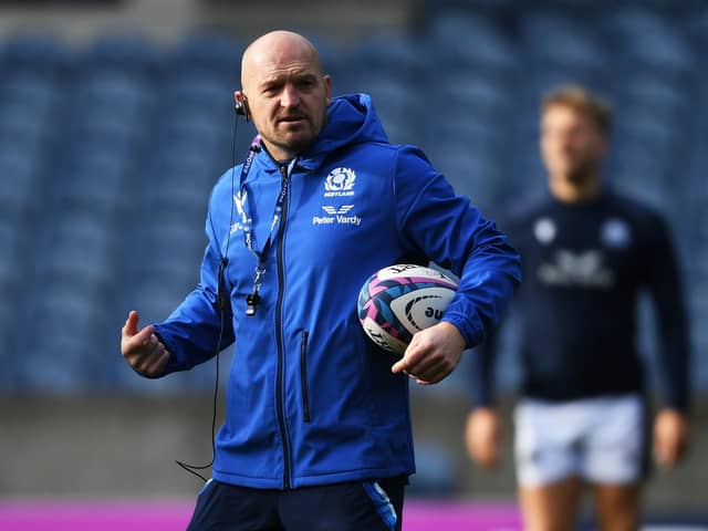 Scotland head coach Gregor Townsend.  (Photo: Ross MacDonald/SNS Group/SRU)