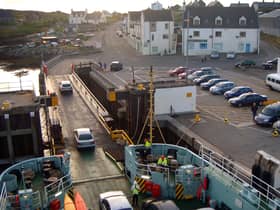 The ferry service linking South Uist to the mainland has been withdrawn for another month (Picture: Andrew Milligan/PA)