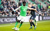 Elie Youan scored ten goals for Hibs this season.
