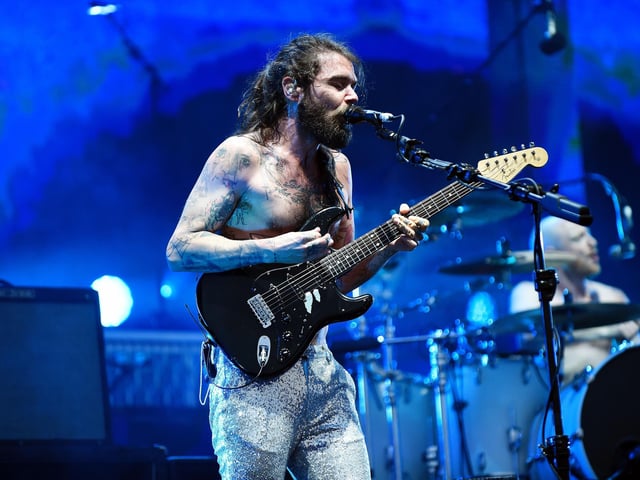 Scottish rock band Biffy Clyro headline the Main Stage  (Photo: ANDY BUCHANAN/AFP via Getty Images)