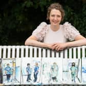 ‘The drawings gave my mind something to focus on’: Scottish artist has created a series of drawings depicted her journey after cancer diagnosis