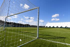 Hearts played Sheffield United at the Oriam complex today.