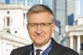 Alastair King, Lord Mayor of the City of London.