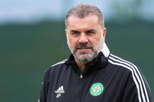 Ange Postecoglou brings his Celtic side to Tynecastle Park on Saturday night. (Photo by Ross MacDonald / SNS Group)