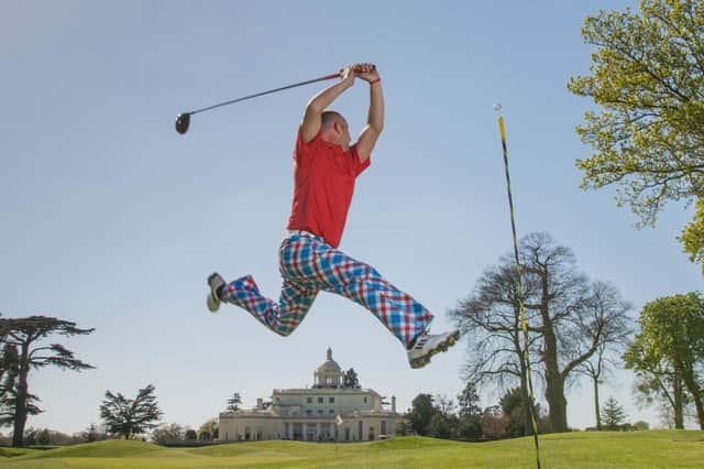 Royal & Awesome is the Edinburgh-based purveyor of spectacular golf trousers – designed for the pars and the bars.