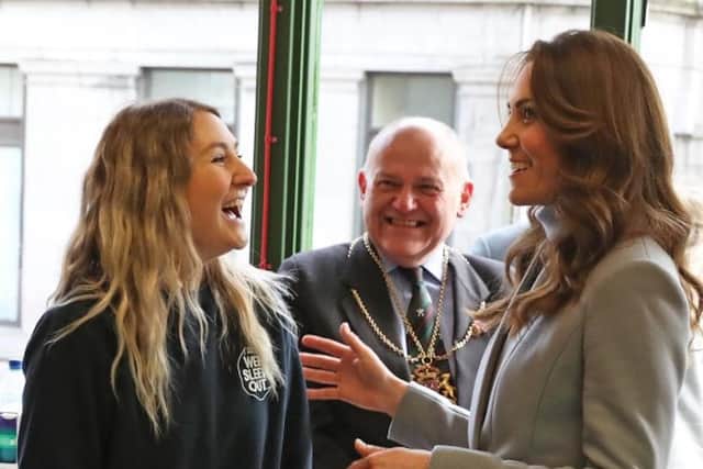 Social Bite has attracted A-list visitors including The Duchess of Cambridge. Picture: contributed.