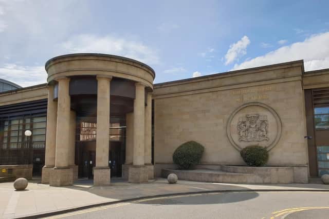 John Robertson, 35, pleaded guilty at the High Court in Glasgow on Thursday to concealing money and Class A drugs at an address in South Lanarkshire.