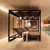 The Vitality Pool at the Spa at Blythswood Square.