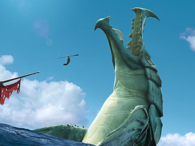 Another animated film takes second place on our list. Seabeast is much more child friendly that the aforementioned The House and follows a young girl who stows away on the ship of a legendary sea monster hunter.