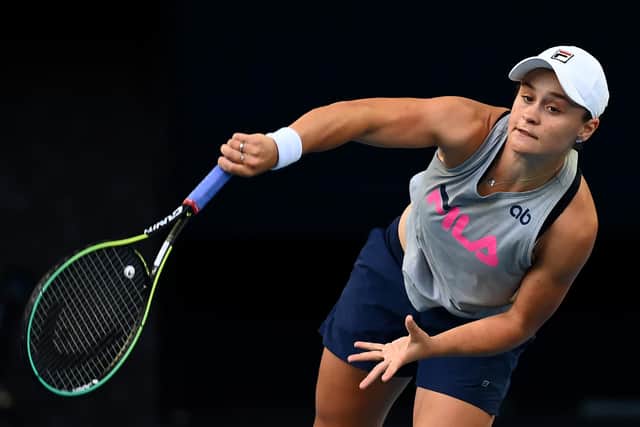 Home hope Ash Barty goes in as one of the favourites for the Australian Open.