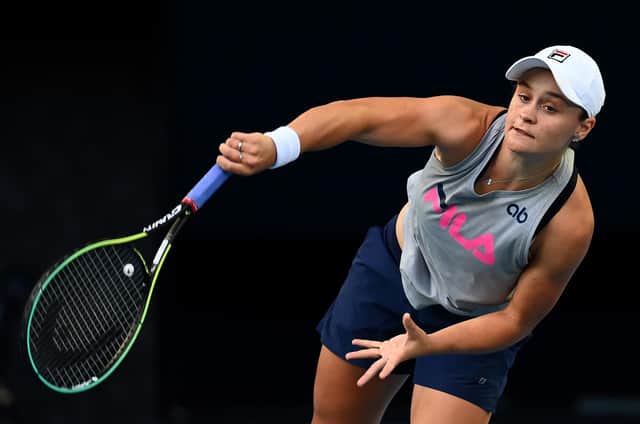 Home hope Ash Barty goes in as one of the favourites for the Australian Open.