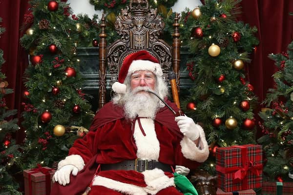 Santa Claus just wants everyone to be happy (Picture: Bennett Raglin/Getty Images for Brooks Brothers)