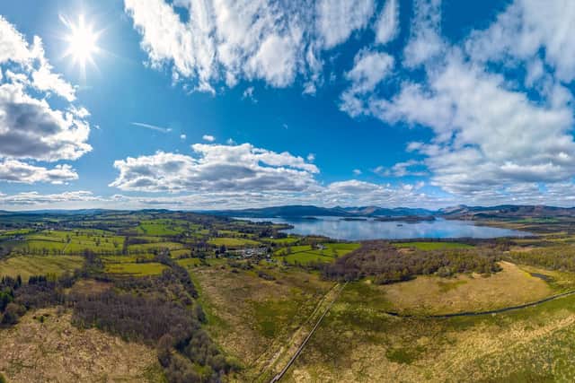 Rising temperatures will mean Loch Lomond & The Trossachs National Park will see more blue-green algal blooms in its lochs, more tree diseases and more wildfires, among other effects