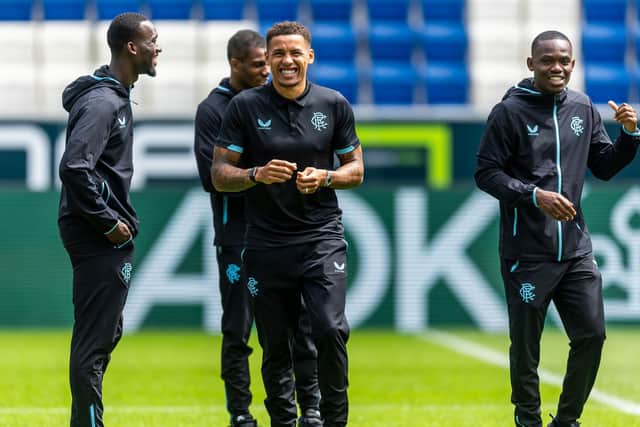 James Tavernier was among the goalscorers for Rangers in Hoffenheim.