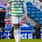 Nir Bitton's red card changed the game at Ibrox. Picture: SNS