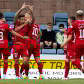 Eamonn Brophy scored for St Mirren against Dundee.
