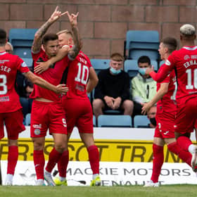 Eamonn Brophy scored for St Mirren against Dundee.