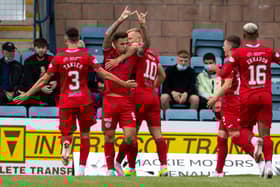 Eamonn Brophy scored for St Mirren against Dundee.