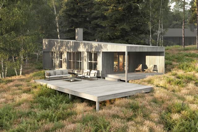 Atholl Estates' new cabins, due to open May 2023