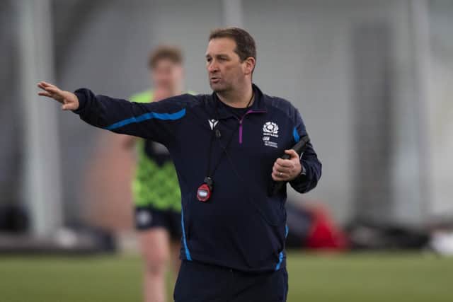 Scotland Under-20s coach Kenny Murray.