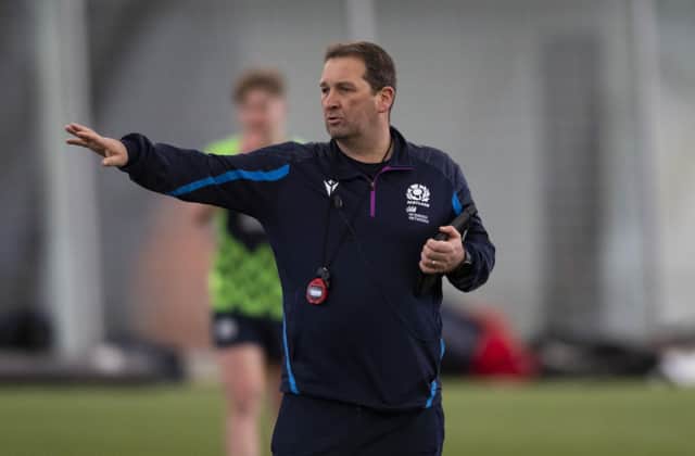 Scotland Under-20s coach Kenny Murray.