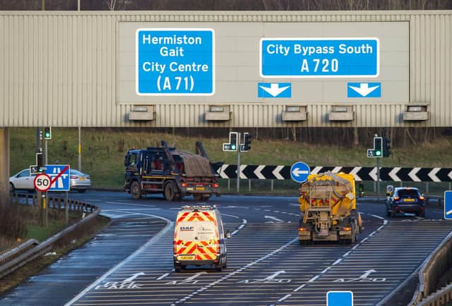 Sections of the westbound M8 between Hermiston Gait and Ratho are scheduled for overnight roadworks