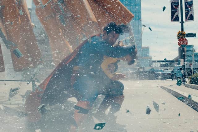 The new Superman movie drops us straight into the action