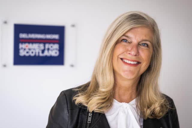 Jane Wood is Chief Executive of Homes for Scotland (Picture: Chris Watt)