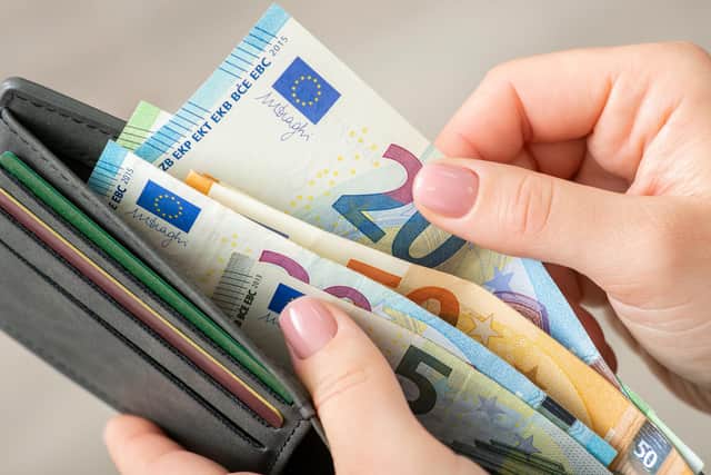 These days you don’t need to take your entire holiday budget in the form of foreign currency like euros (Picture: stock.adobe.com)