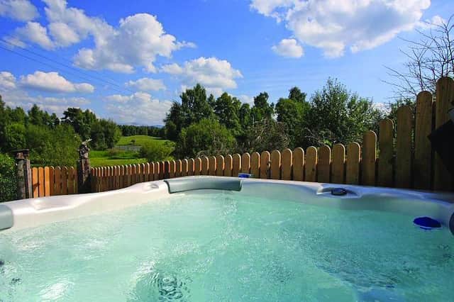 A view from a hot tub at one of Retreat Group’s many properties