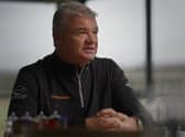 Paul Lawrie chats in the documentary at the Paul Lawrie Golf Centre on the outskirts of Aberdeen.