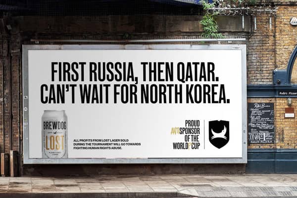 Brewdog has styled itself as the "anti-sponsor" of the tournament.
