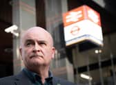 Mick Lynch, general secretary of the Rail, Maritime and Transport union (RMT)