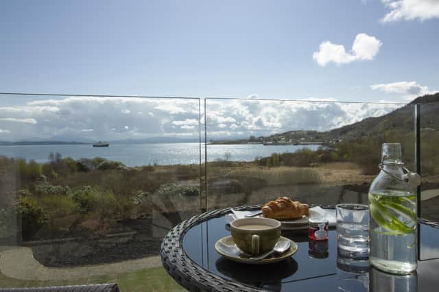 The view from the Isle of Mull Hotel and Spa, Craignure, Isle of Mull. Pic: Gerardo Jaconelli