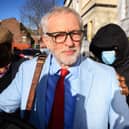 Jeremy Corbyn will remain suspended from the parliamentary Labour Party for three months, despite claims of “deliberate political interference” from members of its ruling National Executive Committee (NEC). (Photo by Leon Neal/Getty Images)
