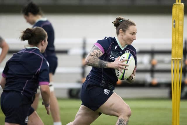 Jade Konkel during a Scotland training session at Oriam, in Edinburgh. (Photo by Paul Devlin / SNS Group)