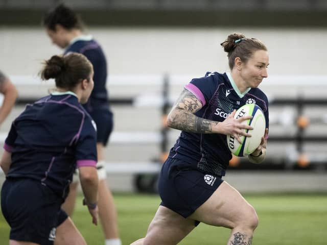 Jade Konkel during a Scotland training session at Oriam, in Edinburgh. (Photo by Paul Devlin / SNS Group)