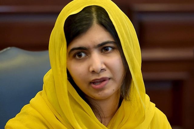 “With guns you can kill terrorists, with education you can kill terrorism.” Malala Yousafzai, as a young girl, defied the Taliban in Pakistan as she demanded that girls be allowed to receive an education, in retaliation she was shot in the head in an assassination attempt by a Taliban gunman. Ten years later, Yousafzai is still a Pakistani education activist.