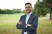 Mark Darbon, the new CEO of The R&A, poses for a portrait at The Belfry in Sutton Coldfield. Picture: Richard Heathcote/R&A/R&A via Getty Images.