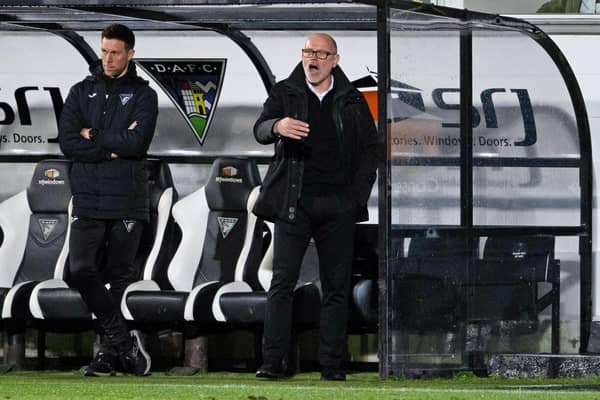 Dunfermline manager John Hughes.