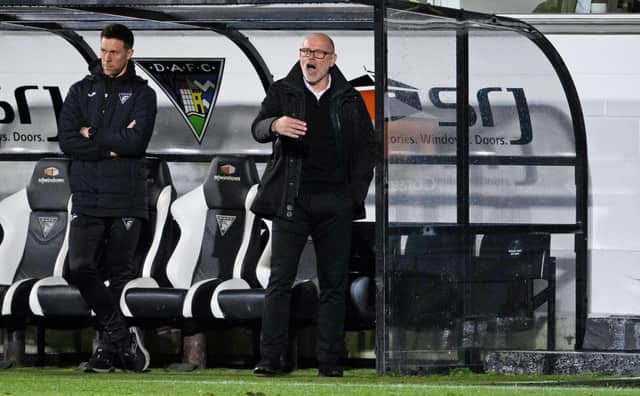 Dunfermline manager John Hughes.